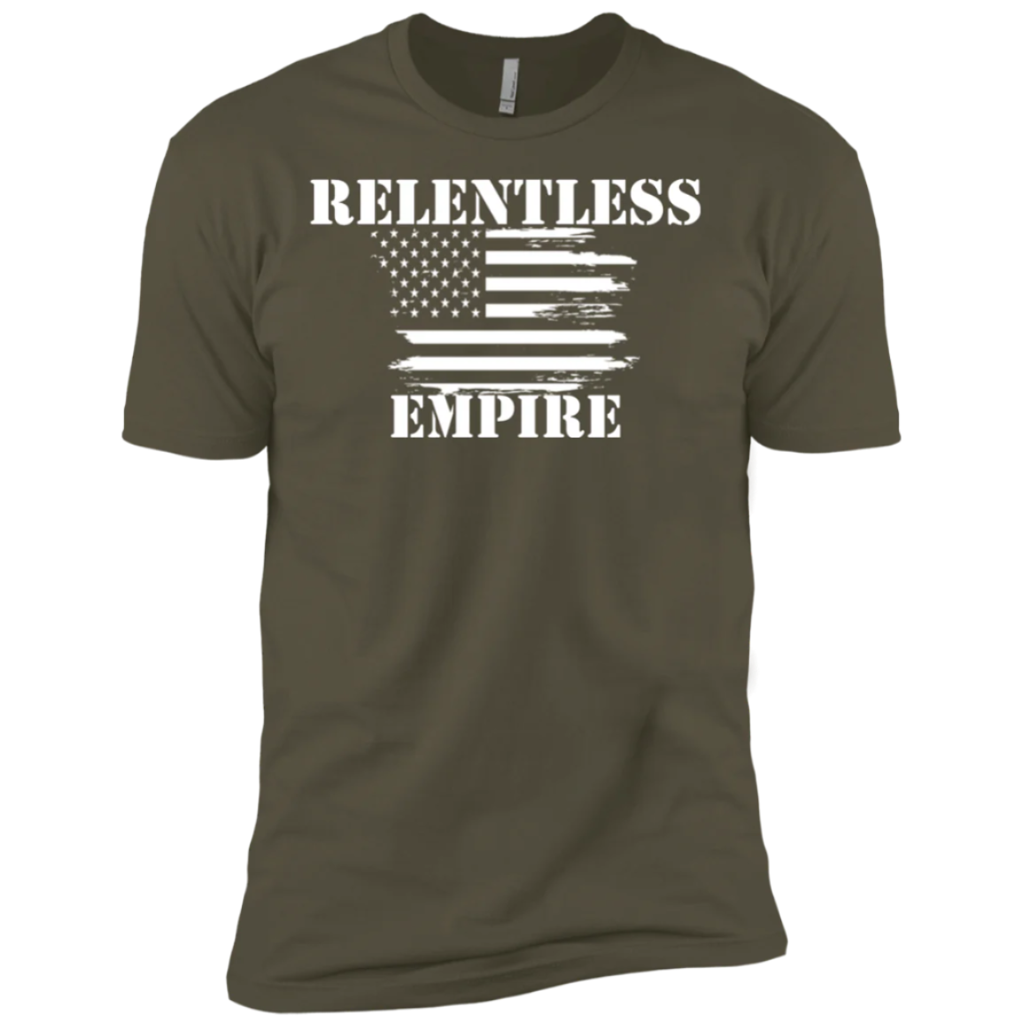 Relentless America T-Shirt Military Green | Relentless Empire