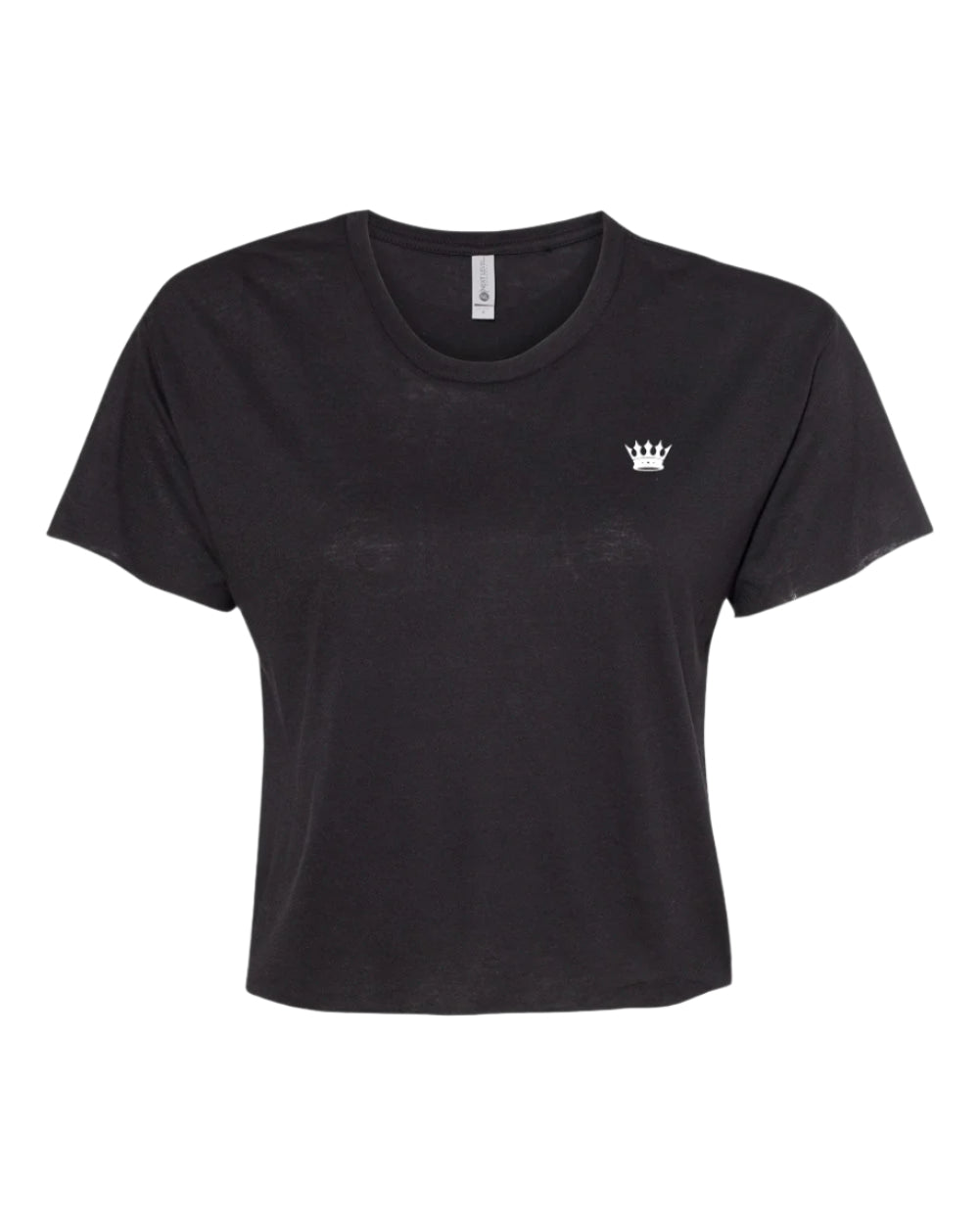 Crown Crop Top - Black