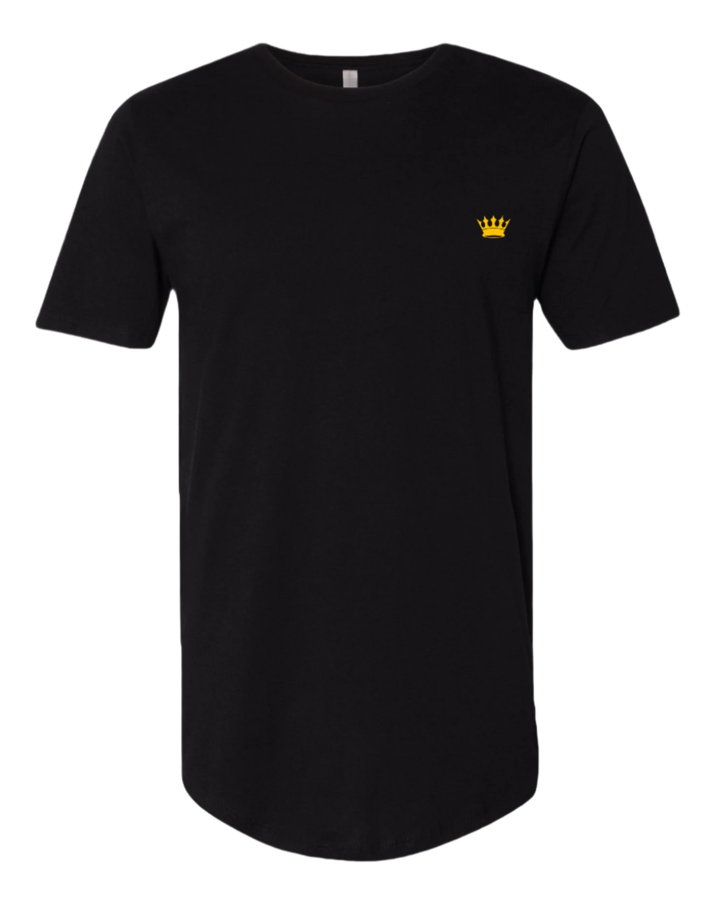 Crown Scoop Premium T-Shirt Black | Relentless Empire