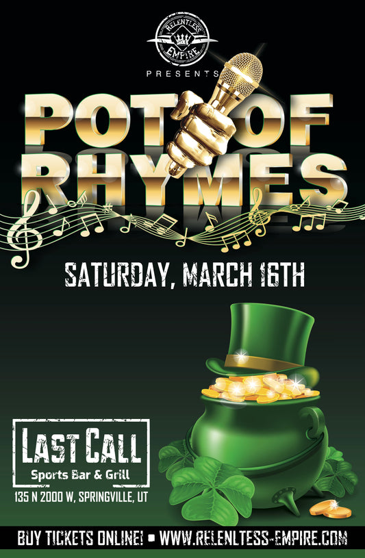 Pot Of Rhymes General Admission