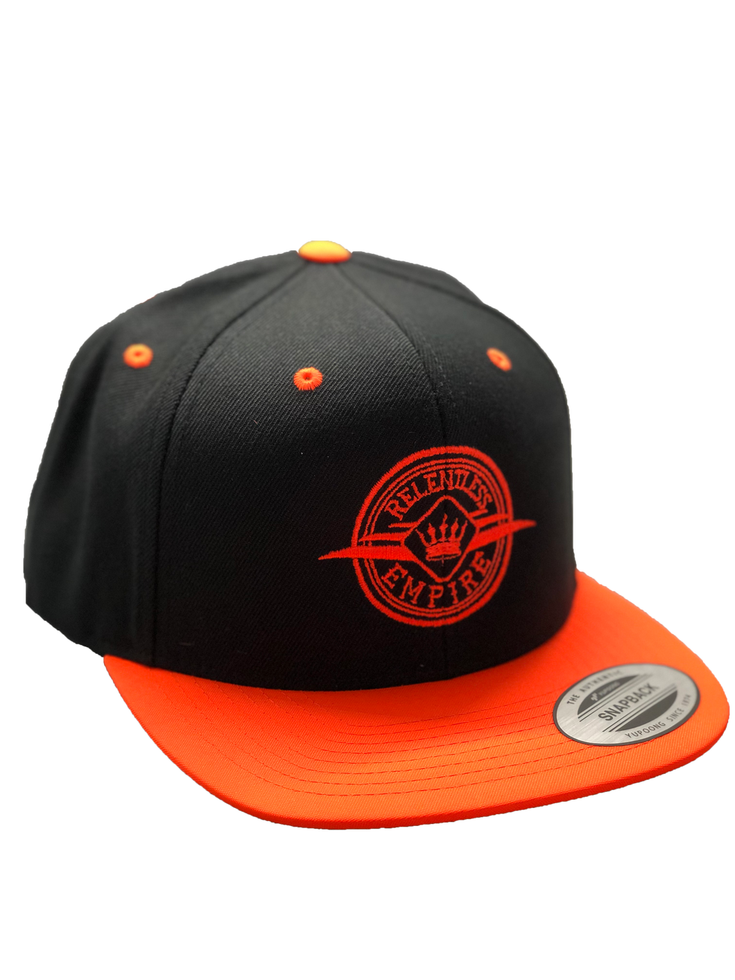 Black/Orange