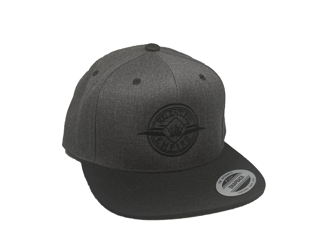 DARK HEATHER/BLACK SNAPBACK